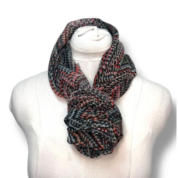 Papillon Womens Multicolor Infinity Scarf Wraps Shawl Stole Soft Scarves - Picture 1 of 11